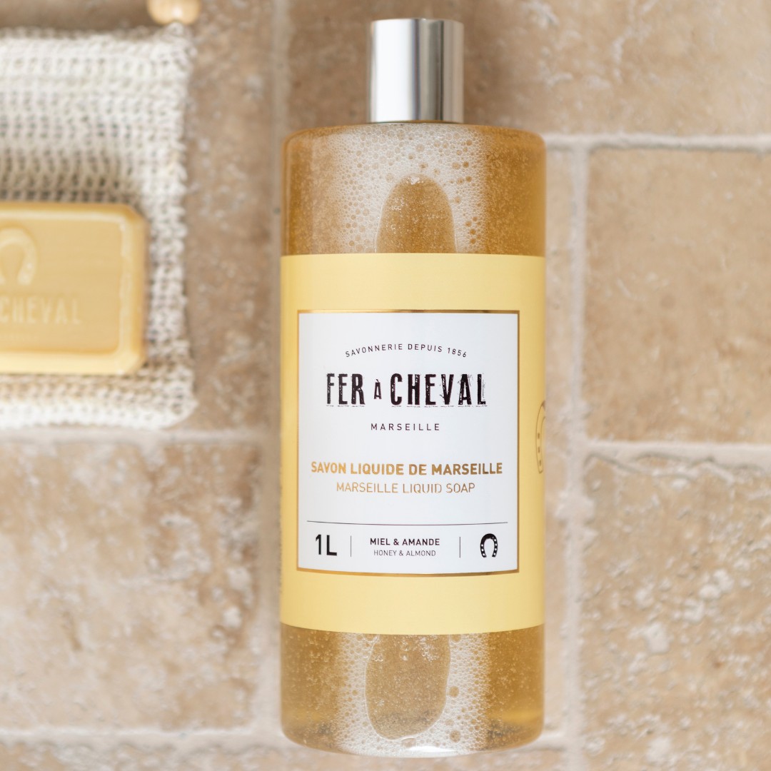 Fer à Cheval Savon Liquide Parfumé Miel et Amande