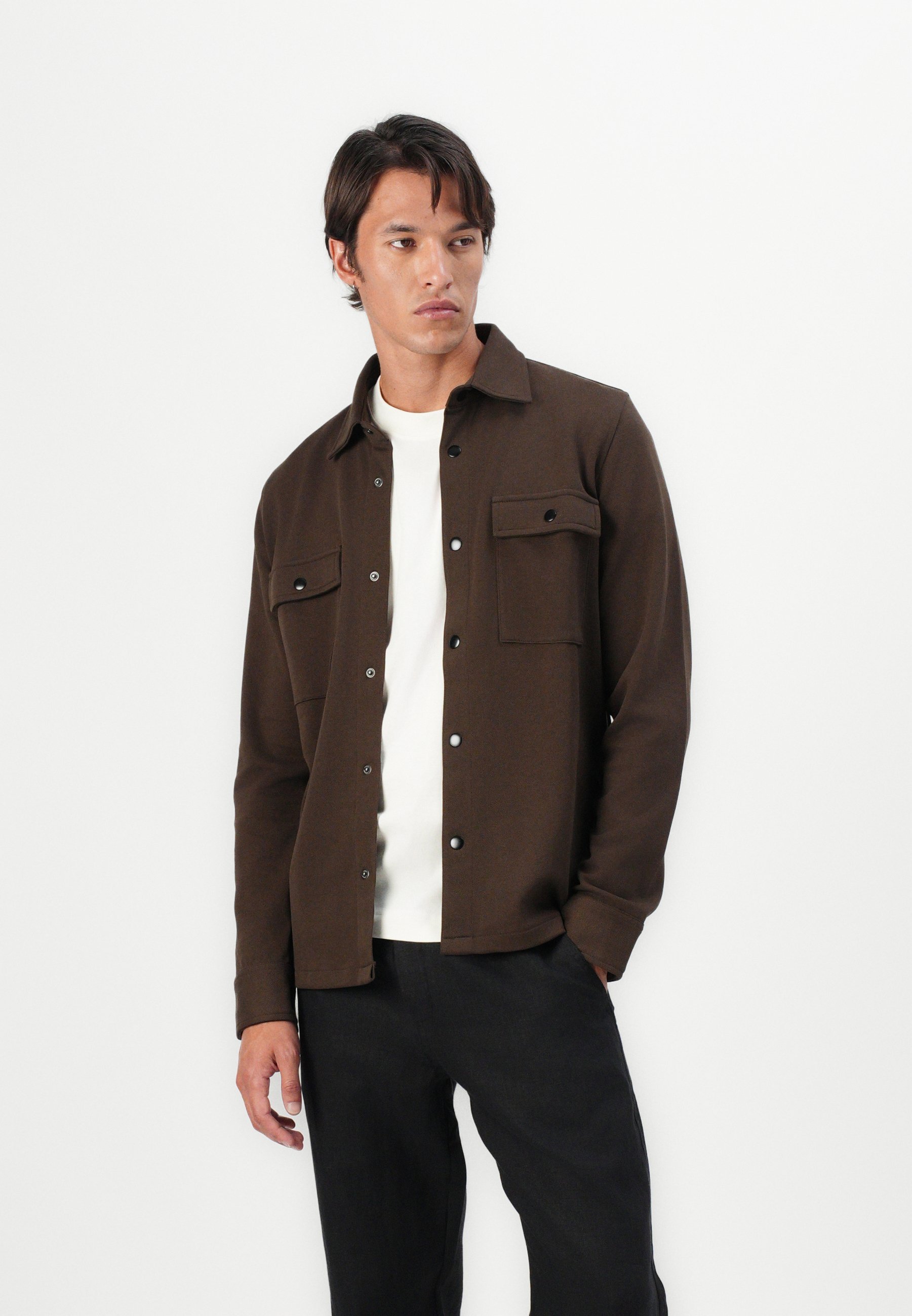Selected Homme SLHJACKIE JACKET - Shirt - demitasse
