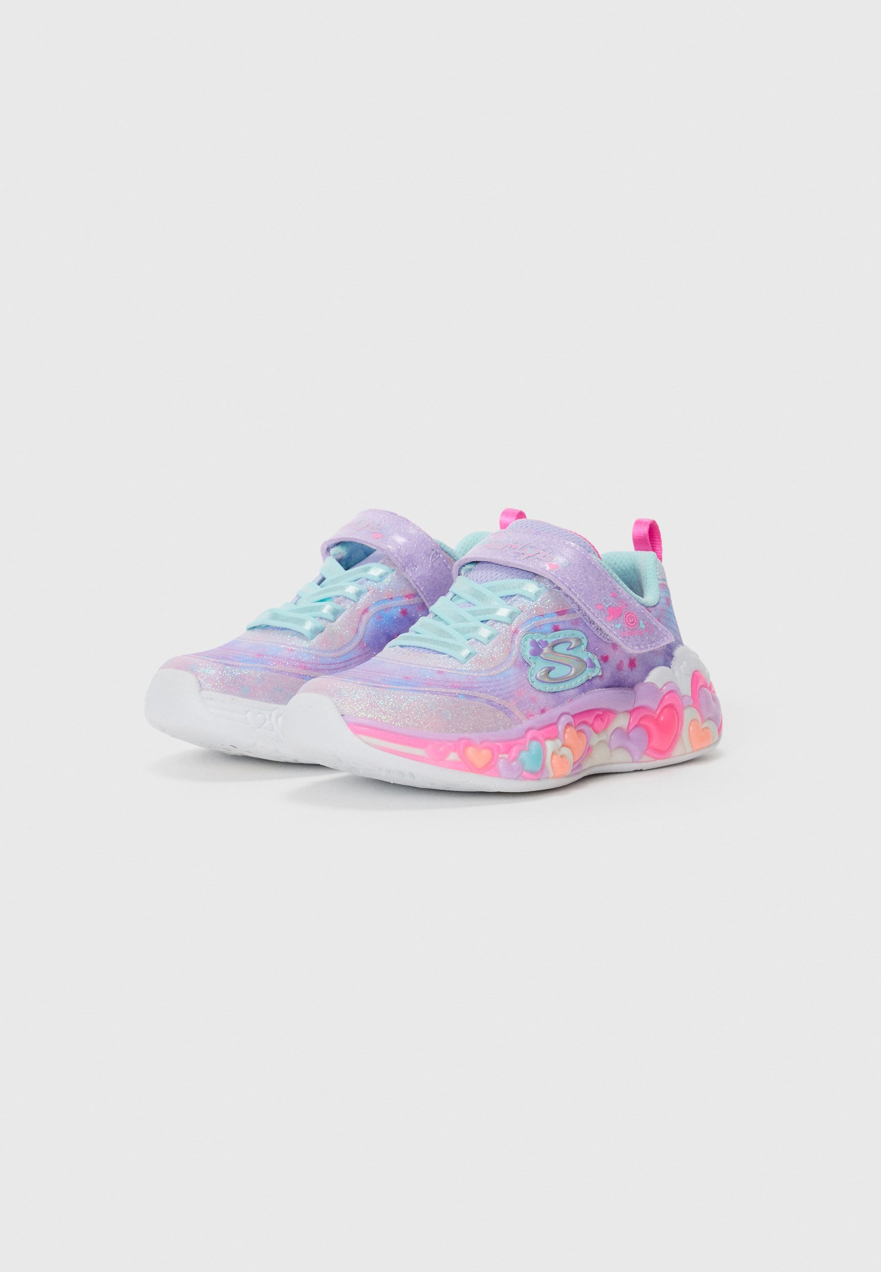 Skechers ETERNAL HEART - Scarpe da ginnastica - lavanda/multicolore