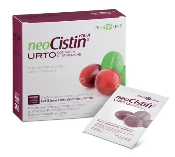 BIOS LINE Neocistin Pac A Urto voedingssupplement voor de urinewegen 6 sachets