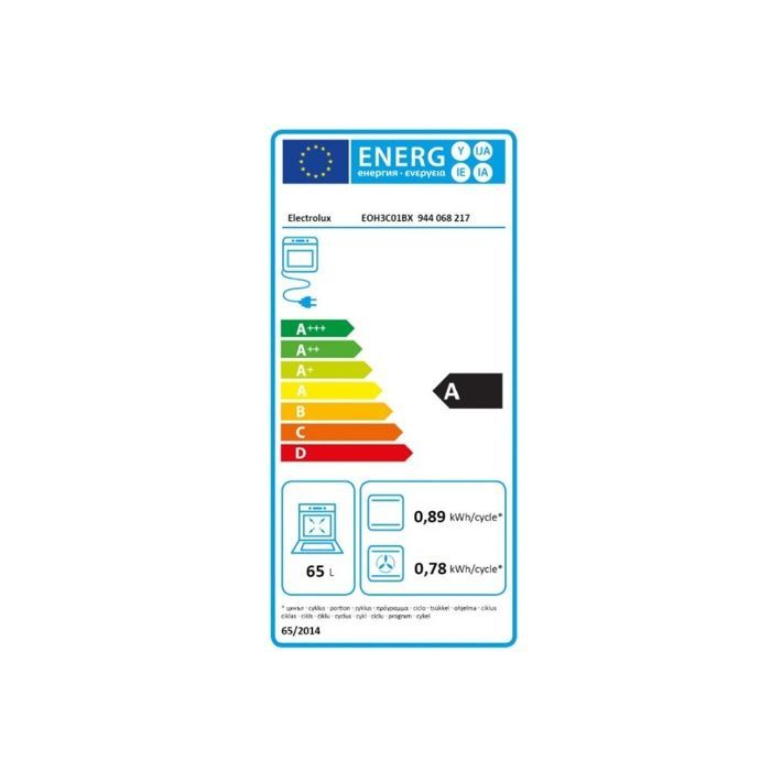 Electrolux EOH3C01BX Inbouwoven