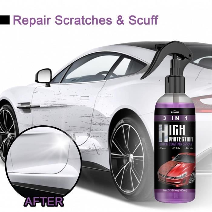 3-in-1 Ceramic Coating Spray | High Protection Car Shield Coating, Car Parts - Windshield Washer Fluid