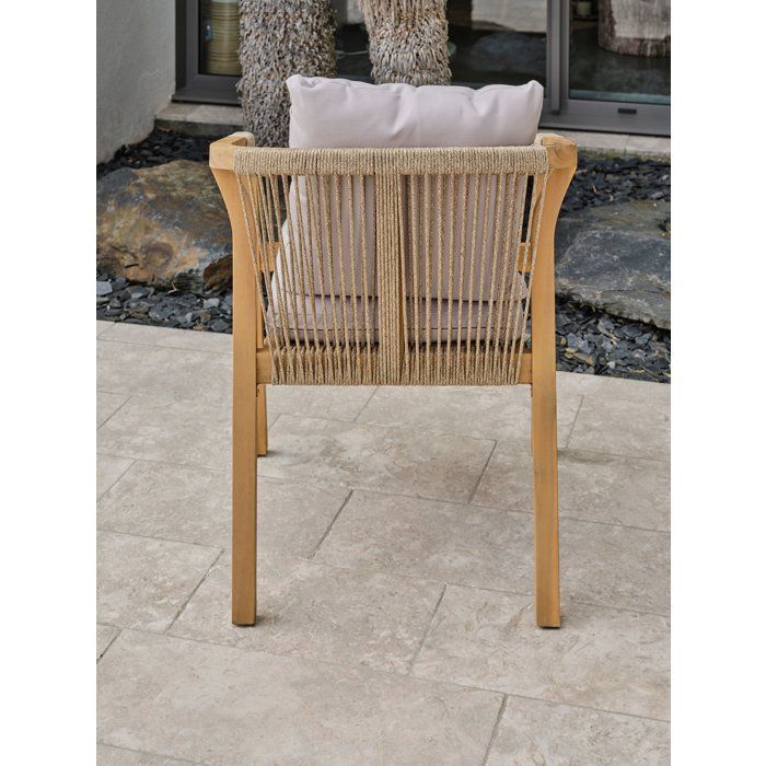 Set of 2 garden chairs - DCB GARDEN - Serena-FT