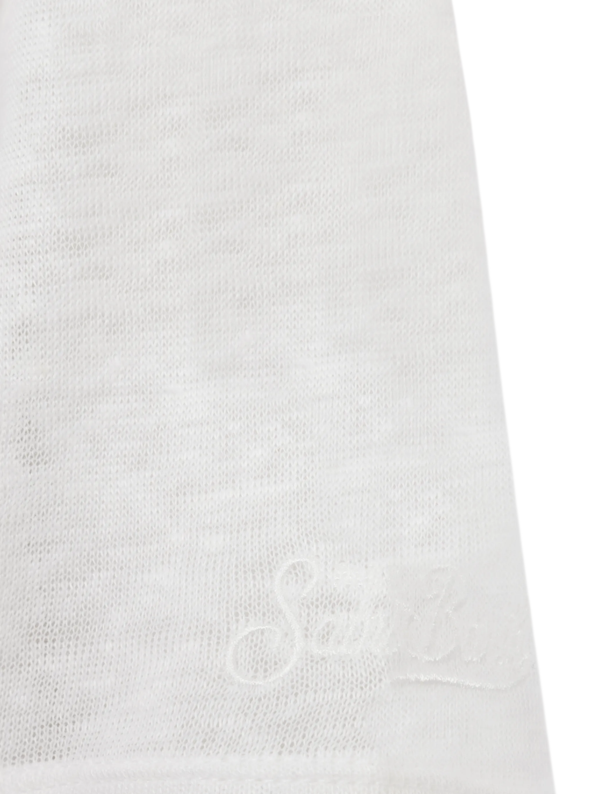 Alex T-shirt van witte linnenjersey