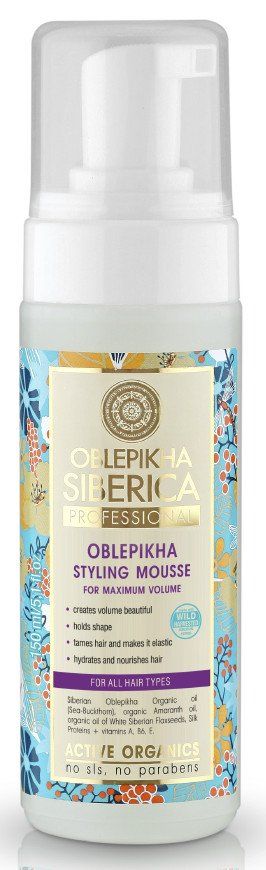 „Oblepikha“ formavimo putos Plaukų formavimo priemonės