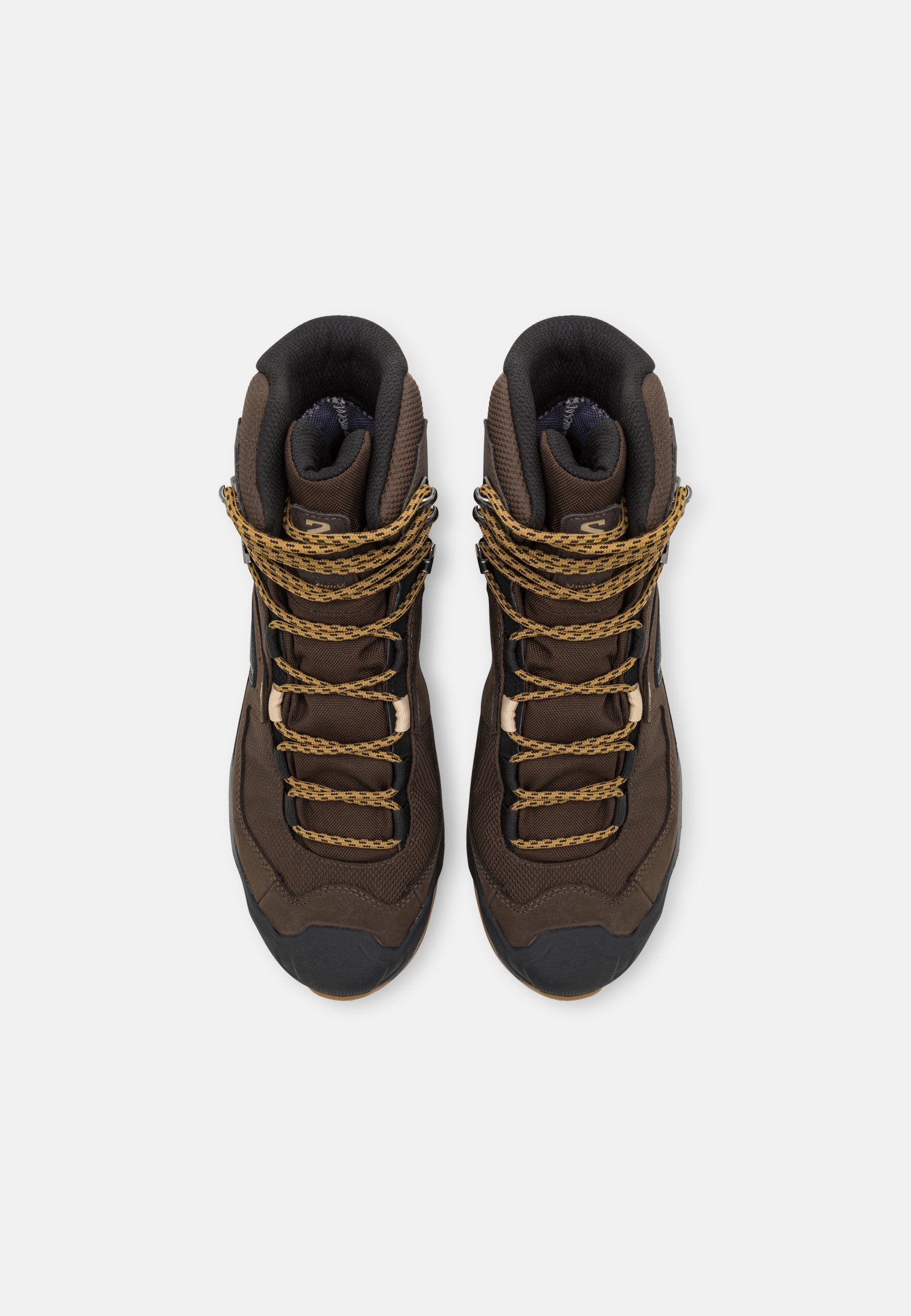 Salomon QUEST ELEMENT GORE TEX - Scarpe da trekking - delicioso/nero/oro opaco