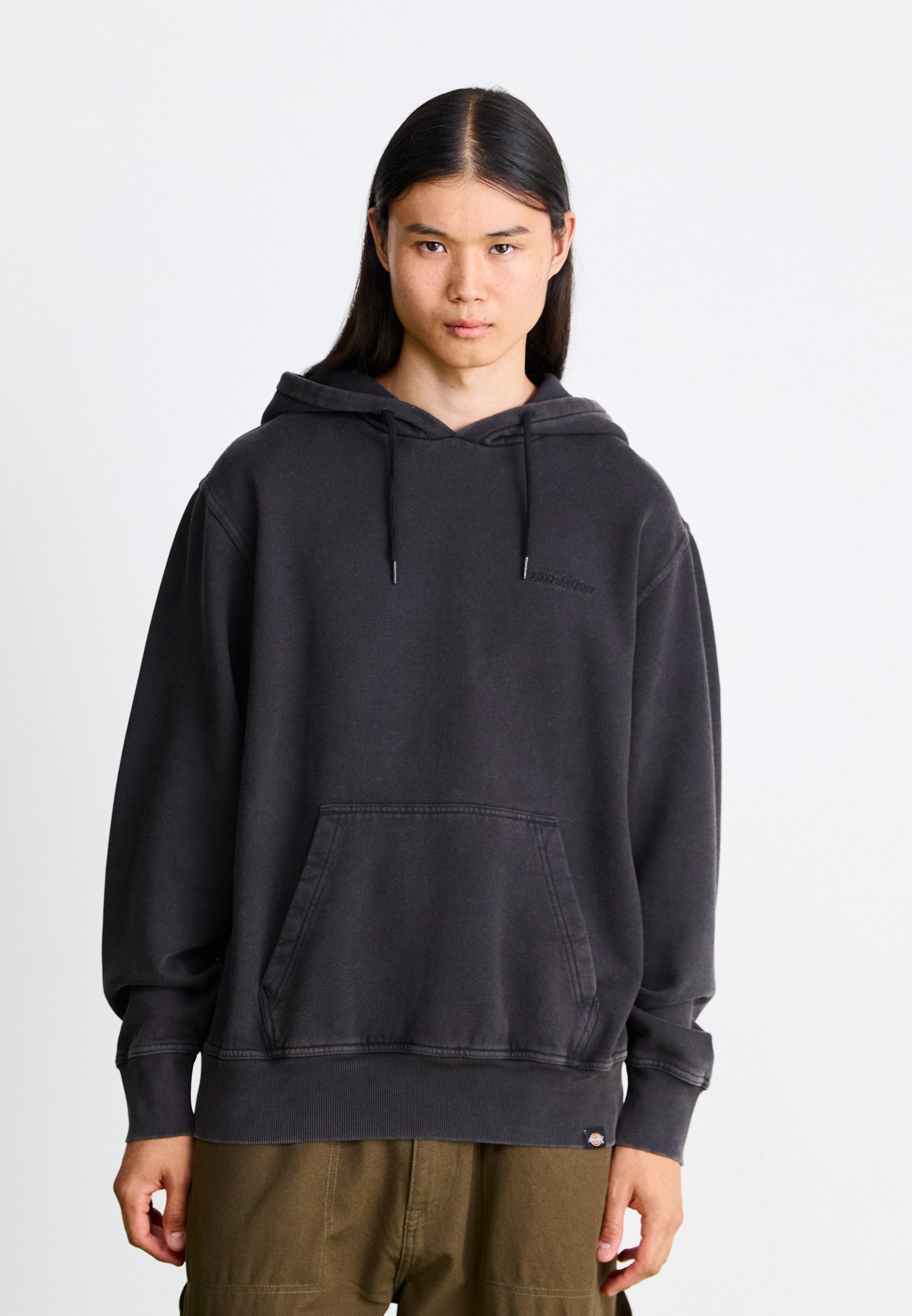 Felpa con cappuccio Dickies Plentywood - nera