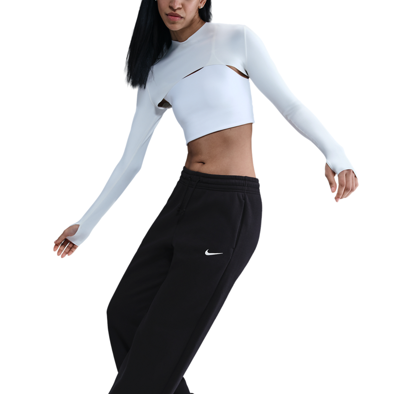 Nike Sportswear Phoenix bukser med brede ben