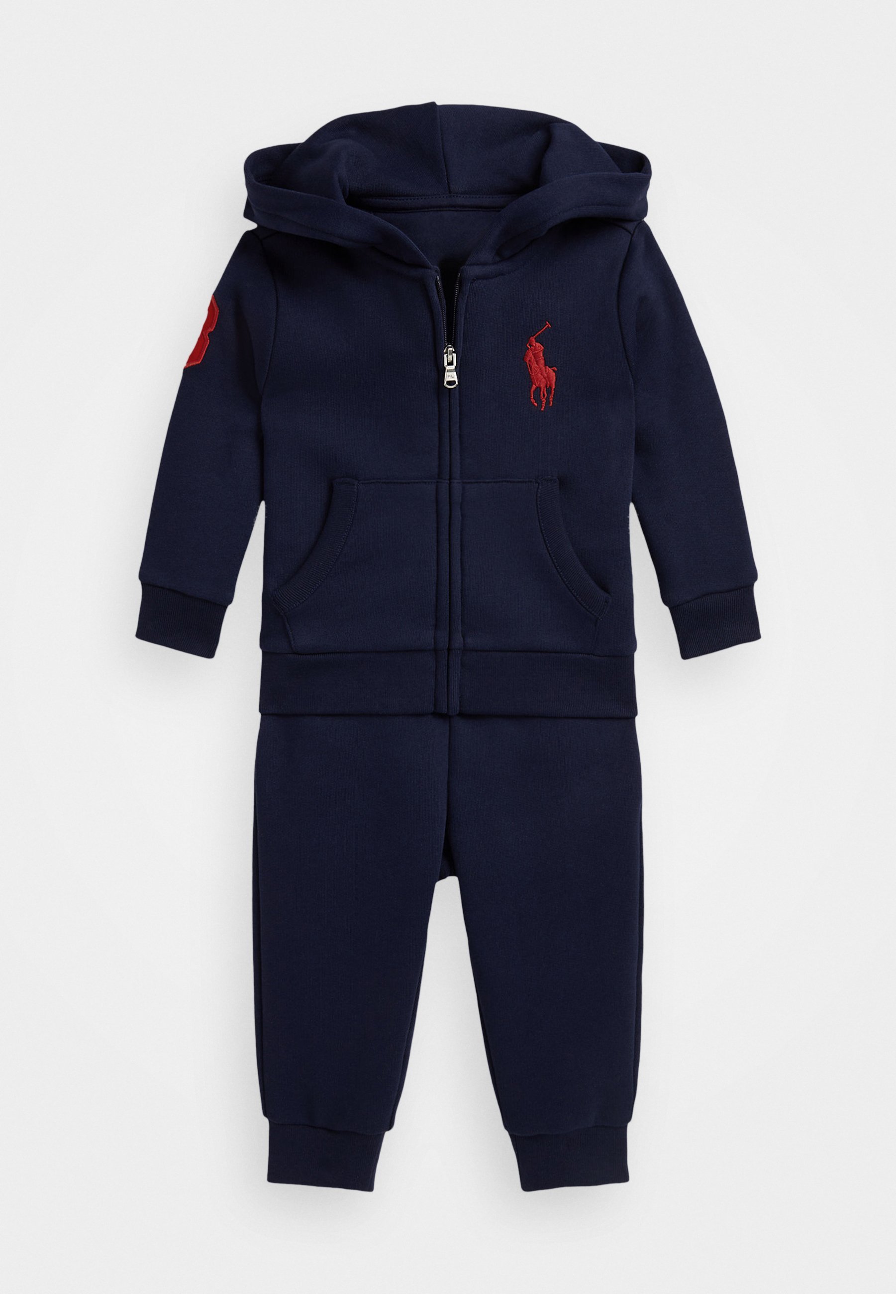 Ensemble sweat à capuche et pantalon de jogging en polaire Polo Ralph Lauren Big Pony - Survêtement - bleu marine raffiné
