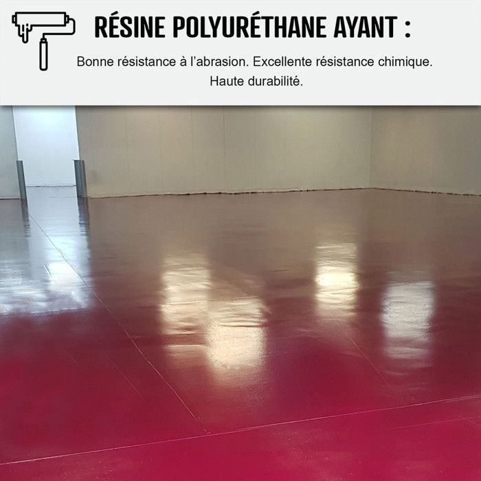 Exterior Paint for Concrete Floors - UV Resistant - SOLTHANE - 5 kg Telegris 2 - RAL 7046