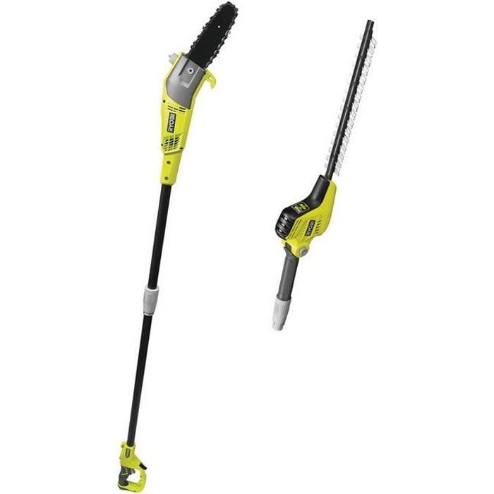 Élagueuse taille-haies sur perche - Ryobi - RP750450 - Électrique - 750 W - Tube en fibre de verre 65 cm