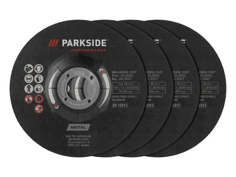 PARKSIDE PERFORMANCE® Disque pour miuleuse d'angle