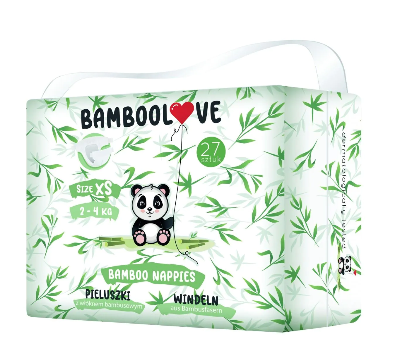 Bamboolove Pieluszki Jednorazowe Rozm. Xs