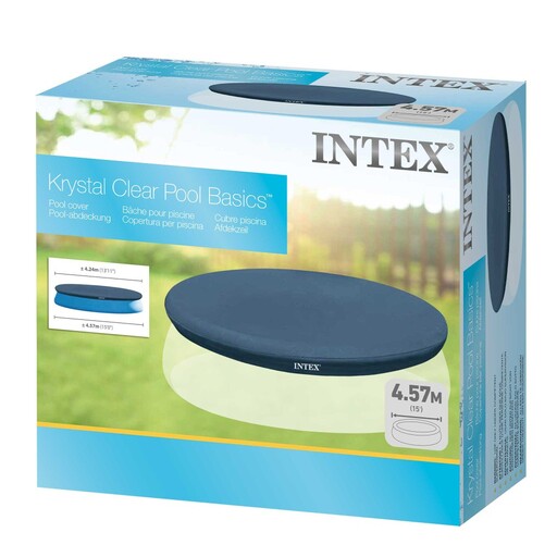  Couverture de piscine gonflable Intex Easy Set 457 cm