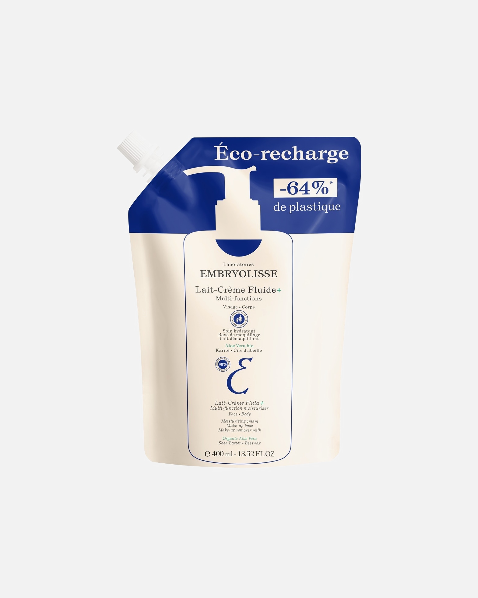Embryolisse Lait-Crème Fluide+ éco-recharge