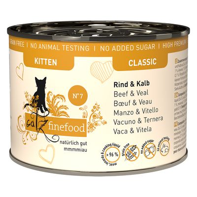 catz finefood Kitten 6 x 200g