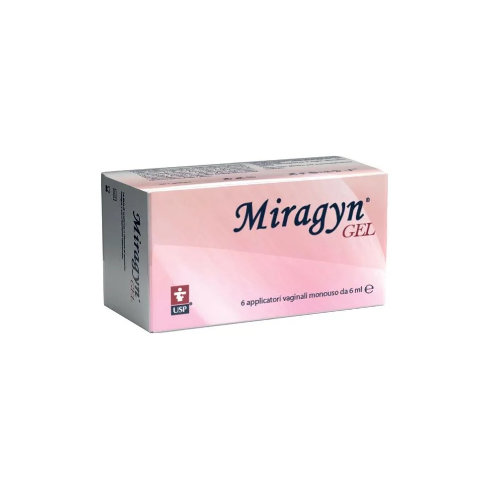 UNIÓN DE CIENCIAS FARMACÉUTICAS Miragyn Gel Vaginal 6 aplicadores x 6 ml Sequedad o irritación vaginal