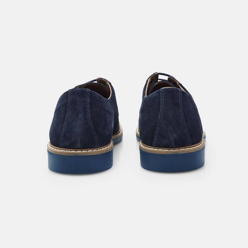 Bata 24H herenschoenen met suède vetersluiting