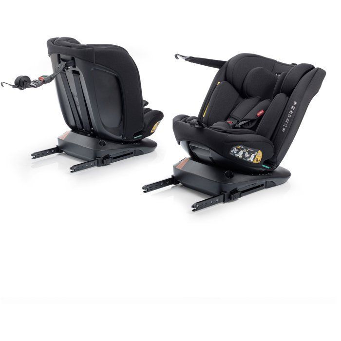 Bilbarnstol - BABYAUTO - Garaia Vivitta - Grupp 0/1/2/3 - 40/150 cm - Isofix + Top Tether - Vridbar - Liggbar - Svart