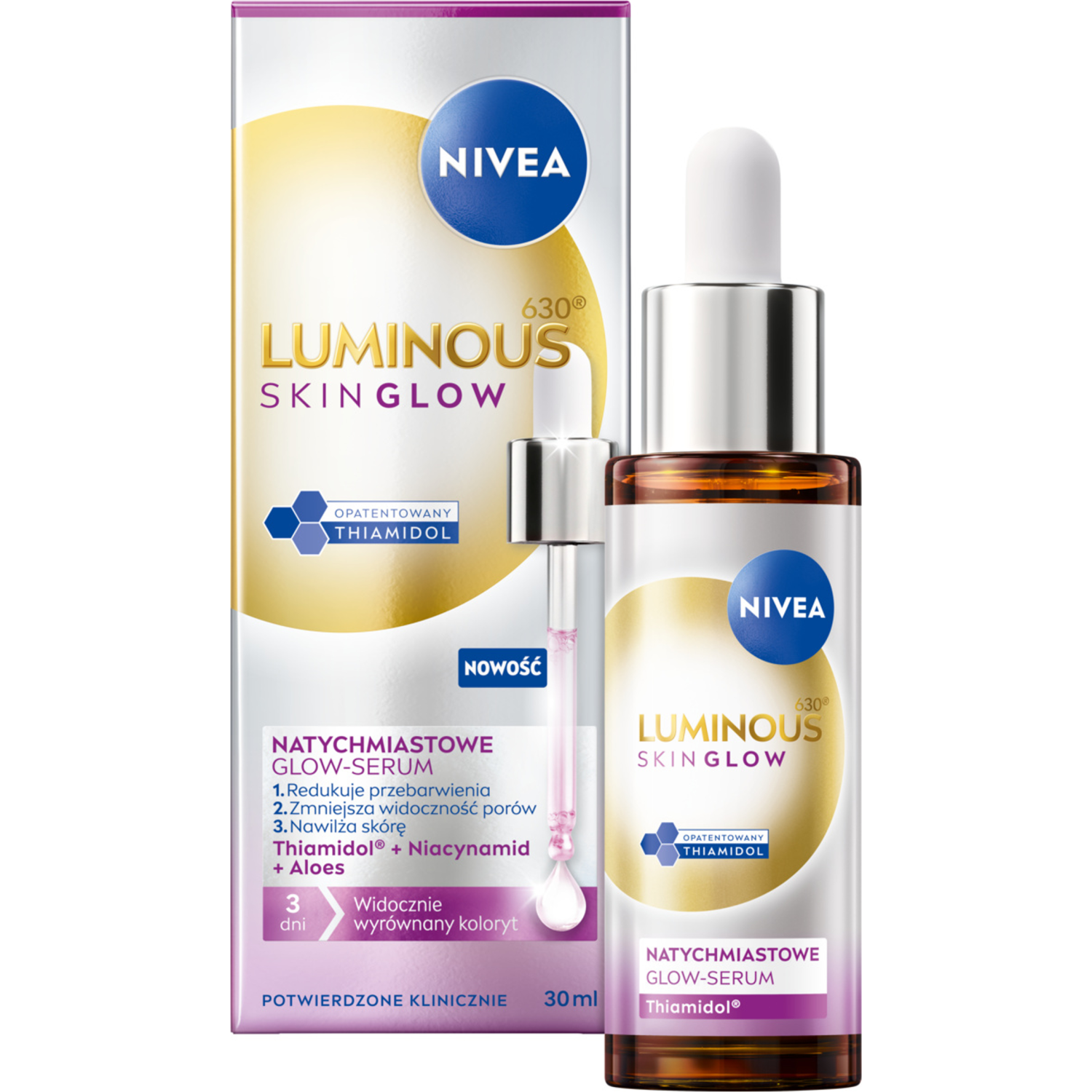 Nivea LUMINOUS630® sijaj kože
