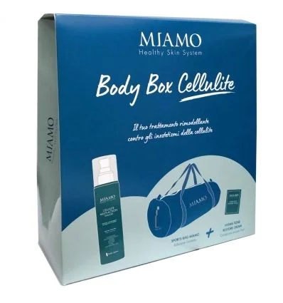 MIAMO Miamo Body Renew Body Box Anticelulite 200 ml + Bolsa esportiva GRÁTIS creme modelador anticelulite