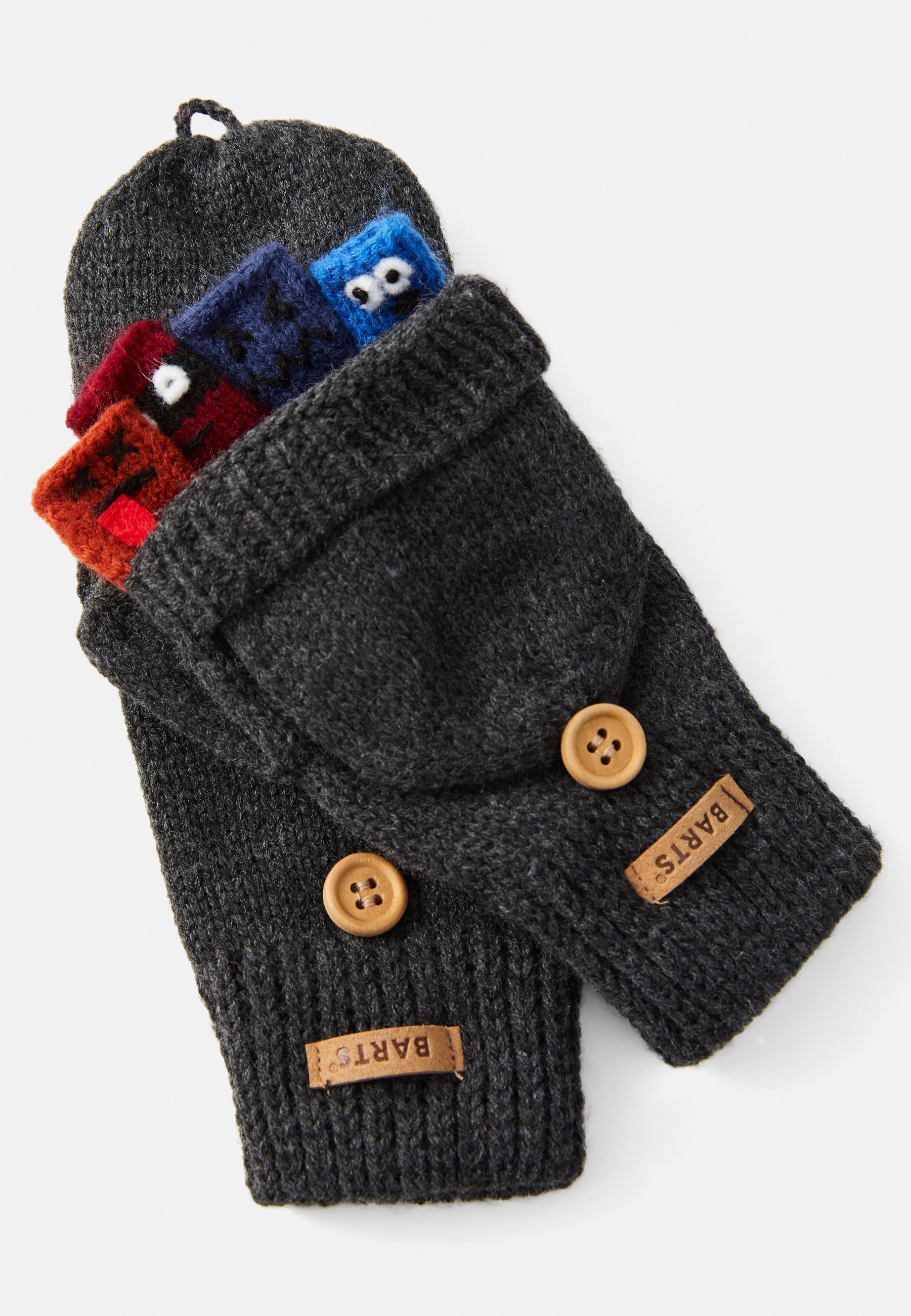Barts PUPPETEER BUMGLOVES UNISEX - Handschuhe - Dunkelgrau