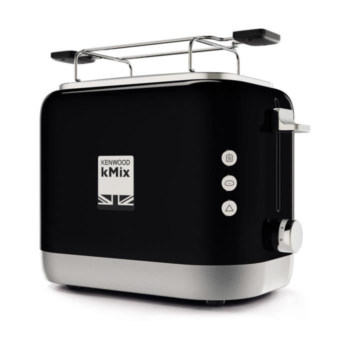 Kenwood kMix Toaster - TCX751BK - 2 Slots - Baguette and Defrost Functions - Black