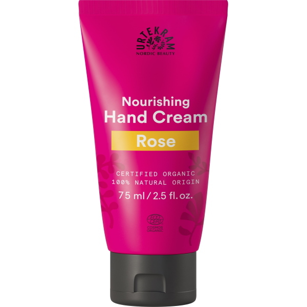 Urtekram Růžový krém na ruce - 75 ml