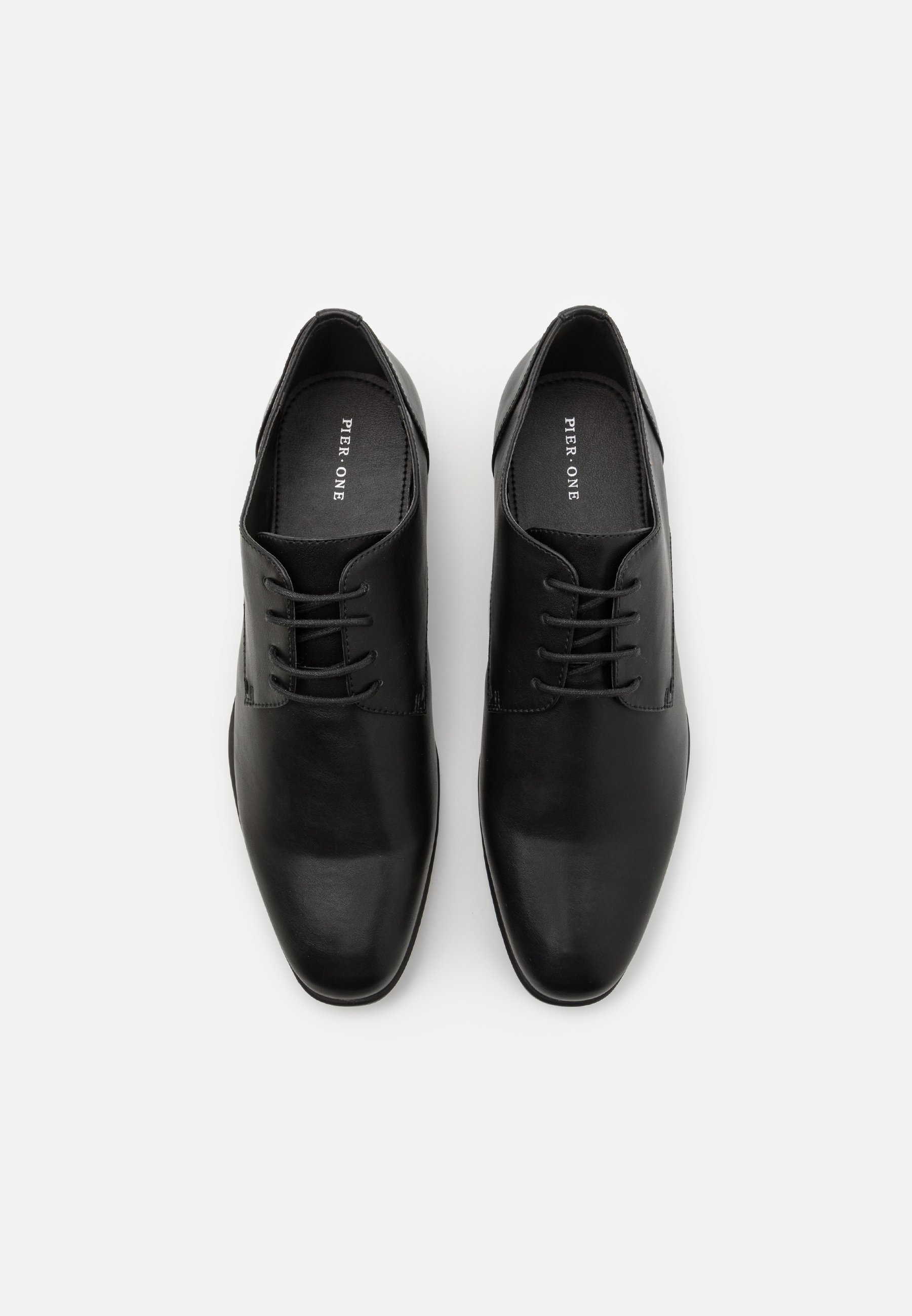 Pier One Smart veterschoenen - zwart