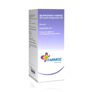 Farmoz  Ibuprofeno Dor e Febre      200 ml 200 ml
