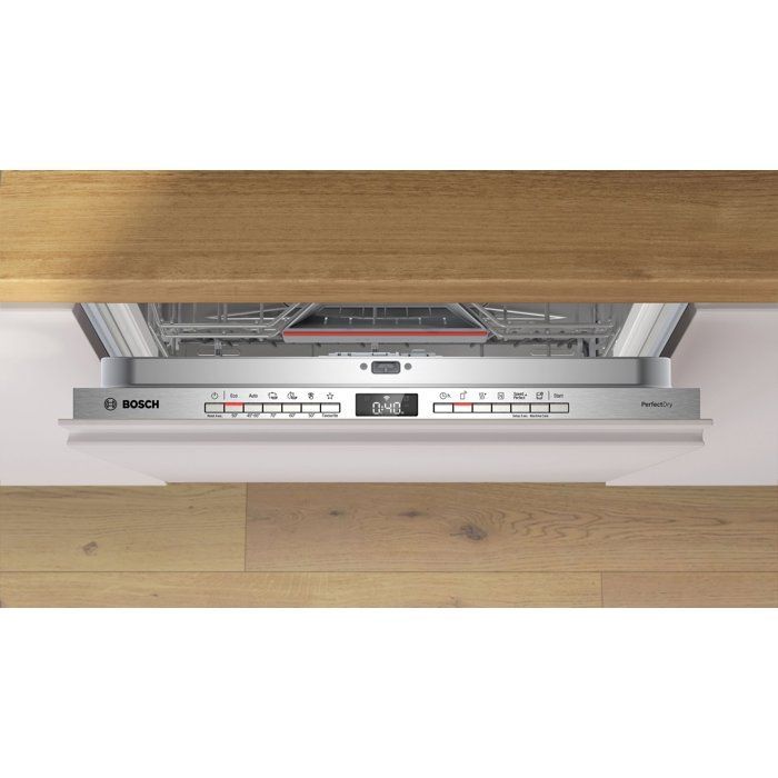 Lave-vaisselle tout encastrable BOSCH SMV6ZCX10E SER6 - 14 couverts - Induction - L60cm - 40dB - Classe B