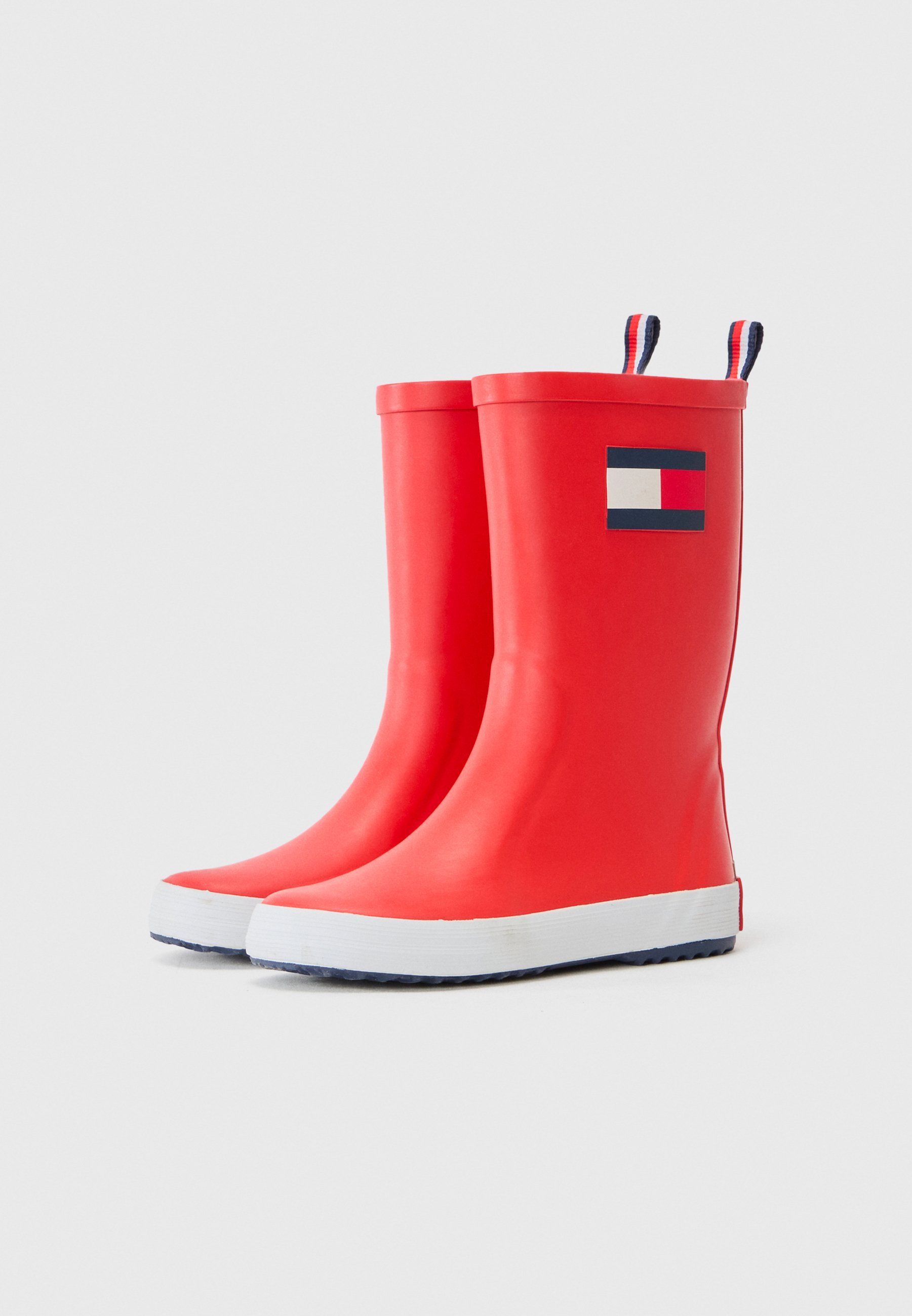 Γαλότσες Tommy Hilfiger RUDY UNISEX - Κόκκινες