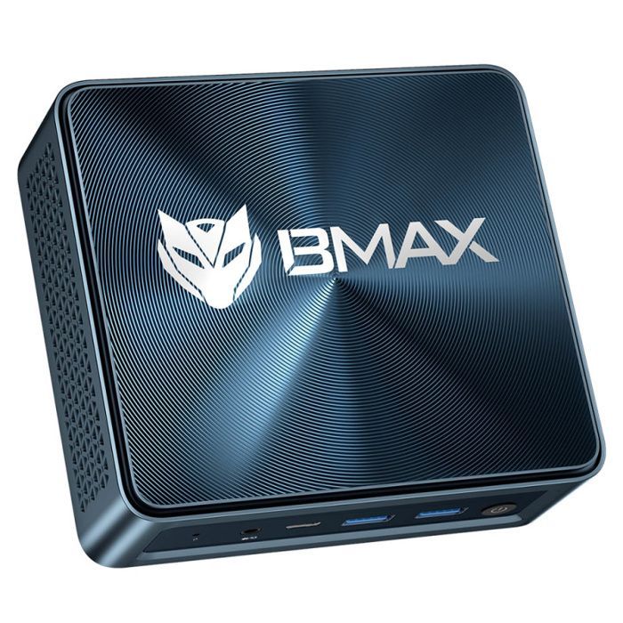 BMAX B11 Power Mini-PC - Intel Core Ultra 7 155H 16 Kerne bis zu 4,8 GHz - 24 GB RAM - 1 TB SSD - Intel Arc GPU - Wi-Fi 6 (2,5 GHz RJ45)