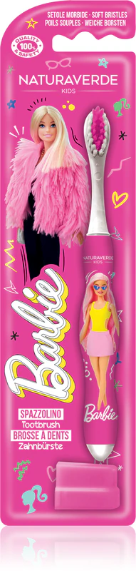 Escova de dentes infantil Barbie Naturaverde