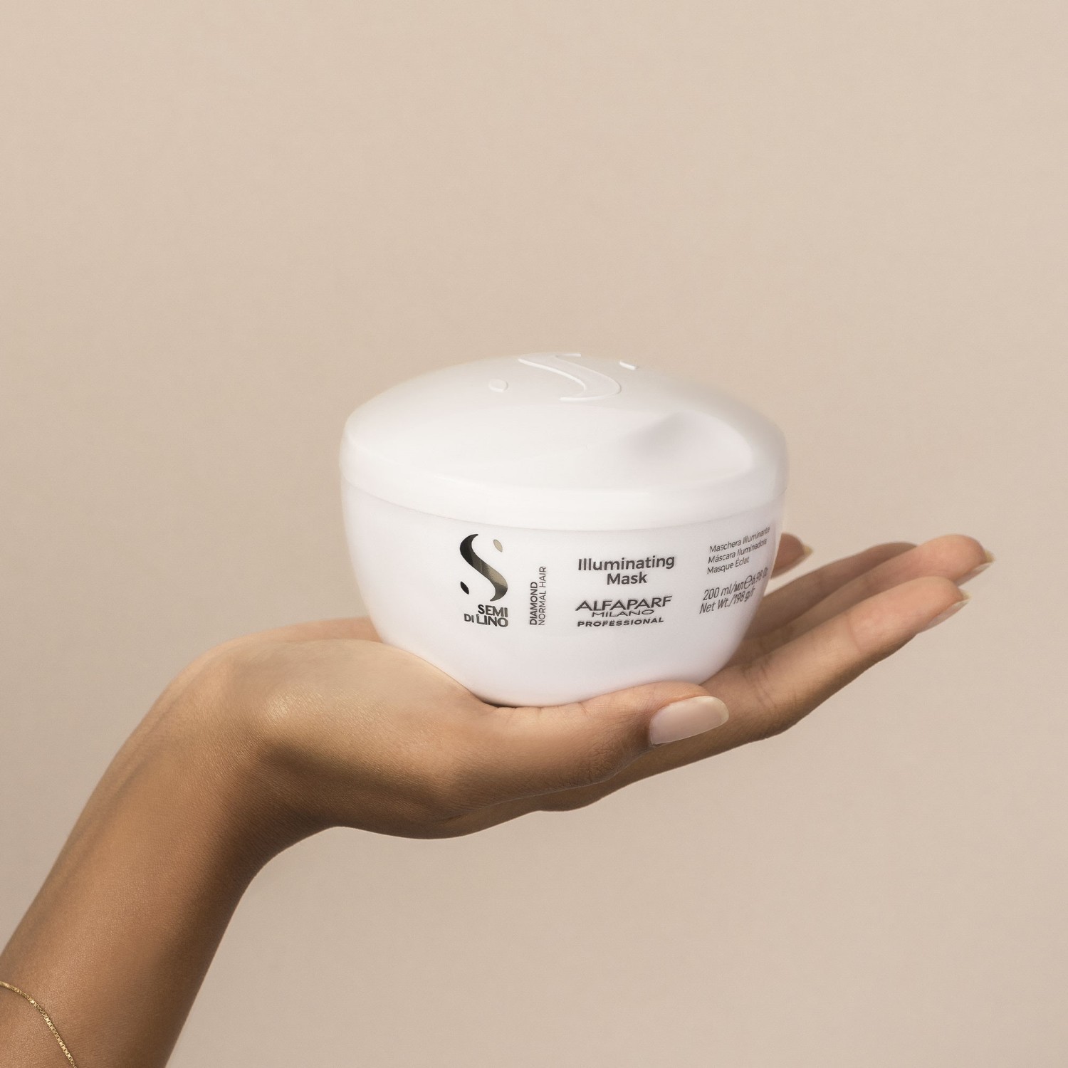 ALFAPARF MILANO Haarmaske Semi di Lino 200 ml - 200 ml
