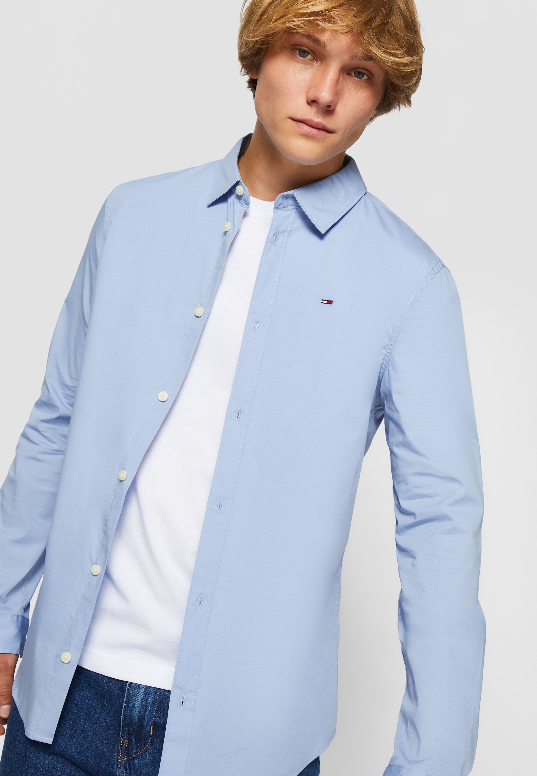 Tommy Jeans ORIGINAL SHIRT - Shirt - lavender lustre