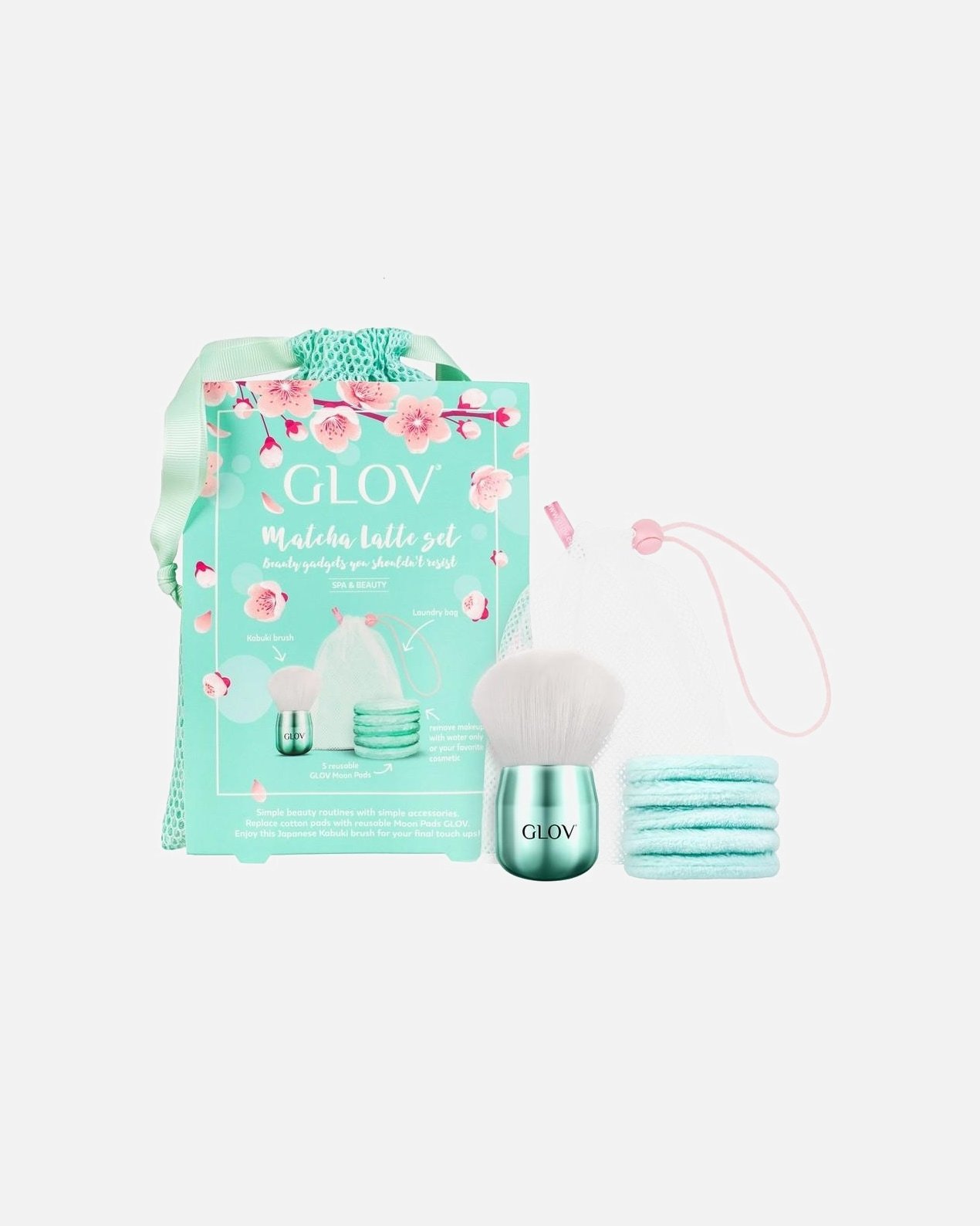 Potovalni set GLOV Matcha Latte – 1 kos