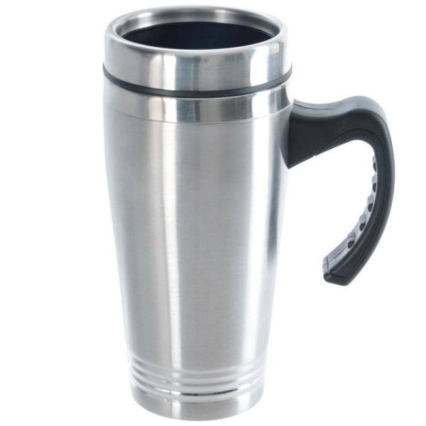 Kubek termiczny stalowy z uchwytem termos podróżny 450 ml