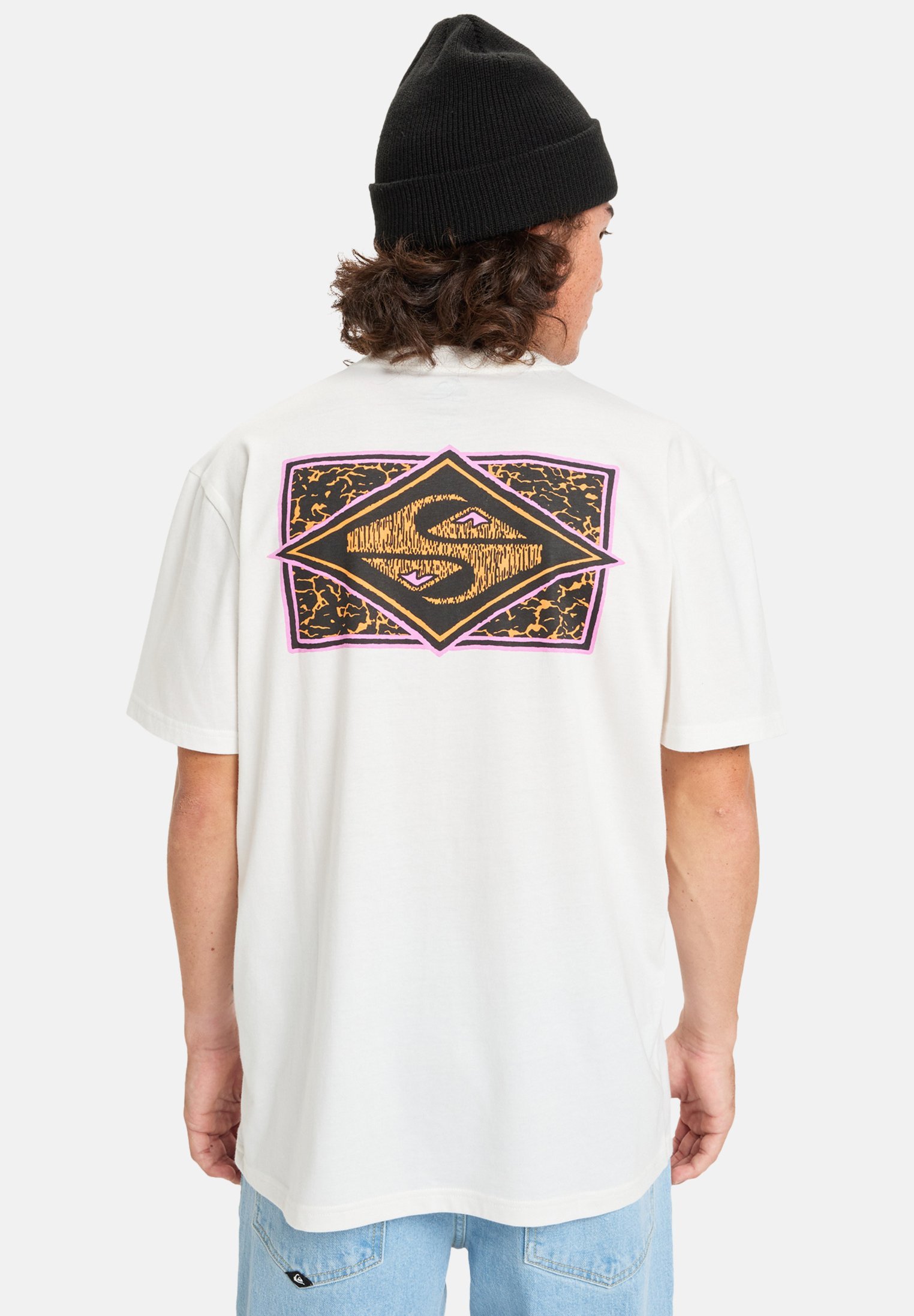 Quiksilver EVO YOUTH CRISIS - T-shirt met print - sneeuwwit