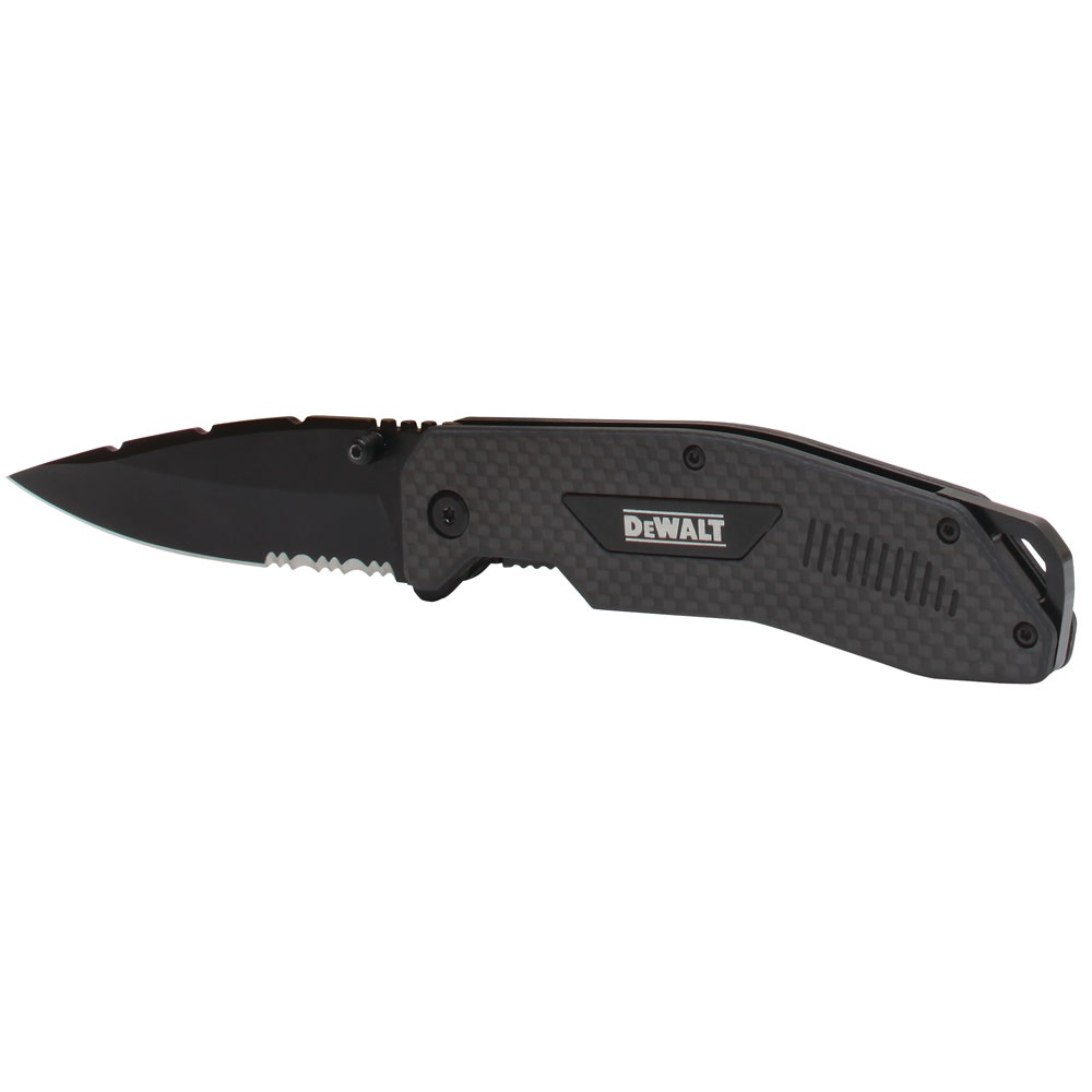 Canivete de bolso DEWALT de 88 mm em fibra de carbono DWHT10314