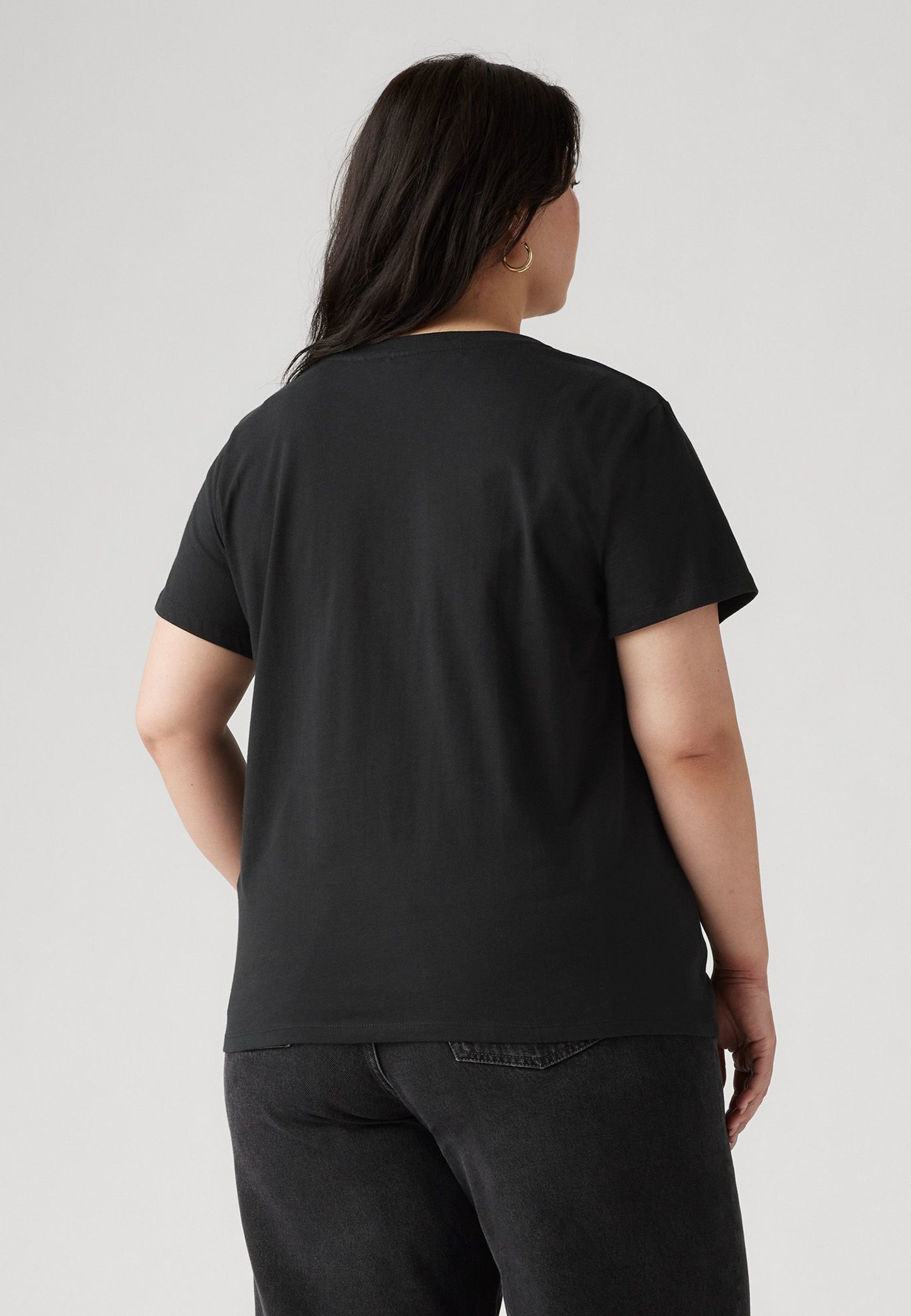 Levi's® Plus LA T-SHIRT PERFETTA - T-shirt basic - nero minerale