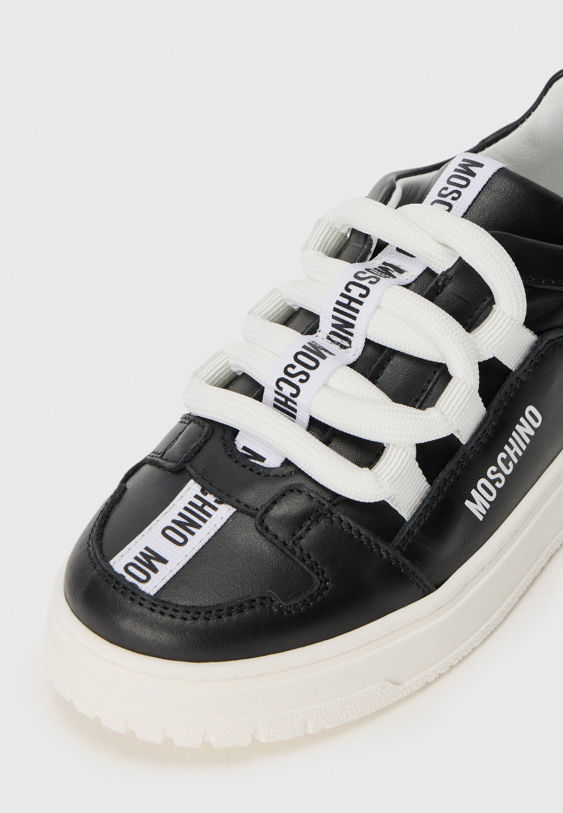 MOSCHINO UNISEX - Sneaker - schwarz/weiß