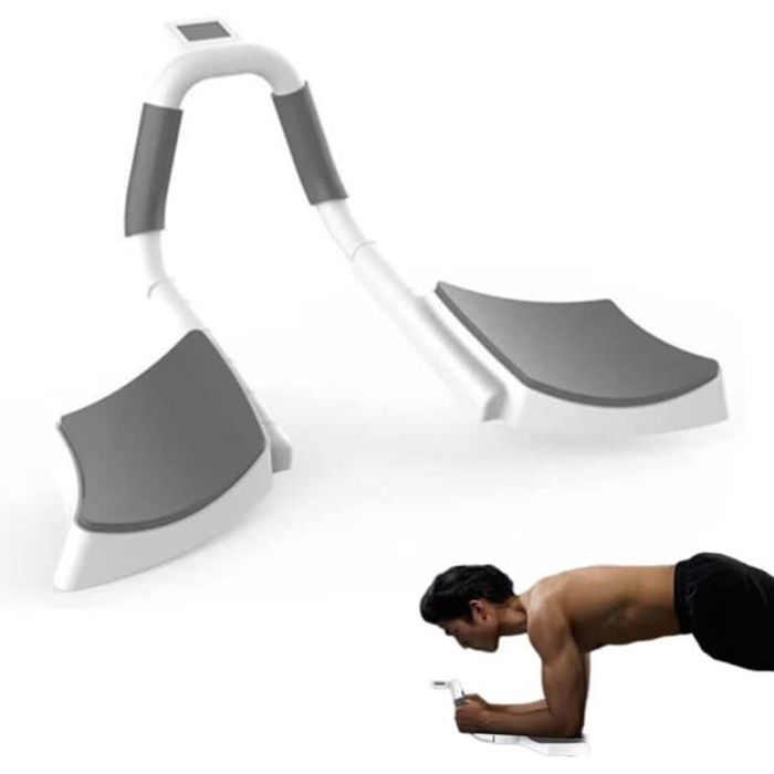 Fitnessapparatuur - Multifunctionele planktrainer met timer - Buikspierstimulator - Verstelbaar - Voor volwassenen