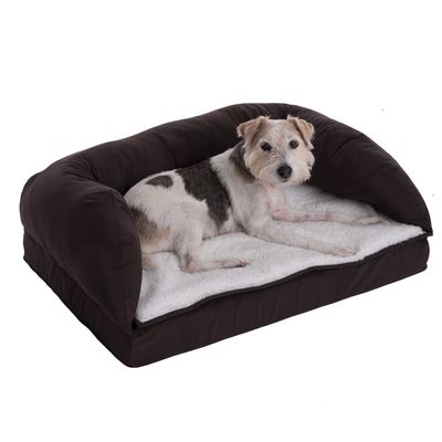 Cuccia ortopedica per cani - Marrone/Beige
