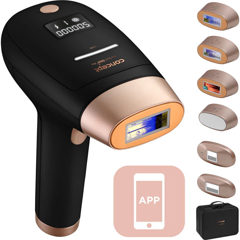 Concept Perfect Skin Pro Anti-Age IL5020 IPL epilátor na telo, tvár, oblasť bikín a podpazušie