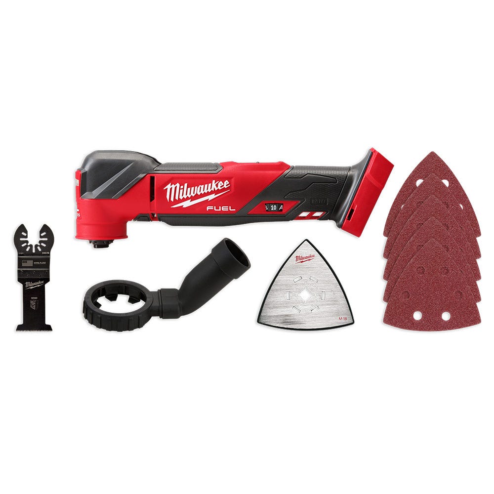 Ferramenta multifuncional oscilante sem escovas MILWAUKEE FUEL™ Skin M18FMT-0 de 18 V