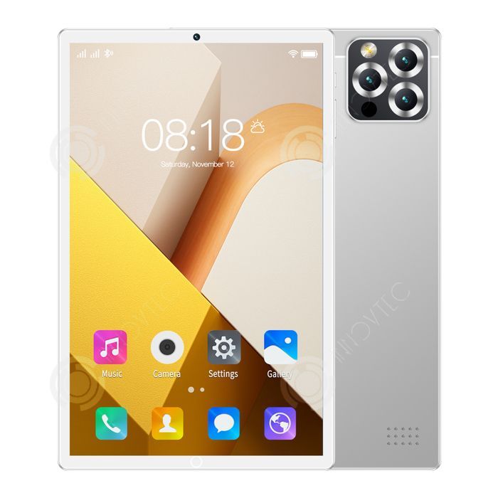 INN 11-inch Tablet, Android 7, 3G LTE, 2GB RAM, 16GB ROM, 2MP+5MP Camera, 1280x800 IPS Screen, 15000mAh Octa-core Battery, Silver