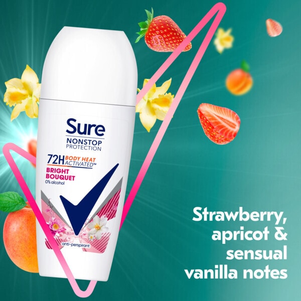Deodorante antitraspirante roll-on Sure Nonstop Pure Fresh 50ml