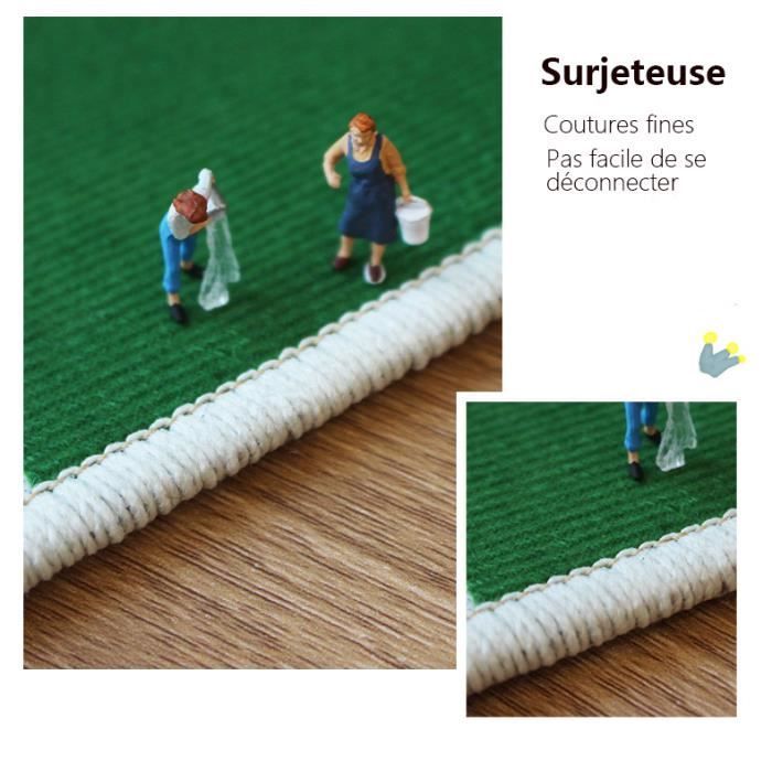 Alfombra infantil, tapete de juegos para habitaciones infantiles, Carrusel, Azul [120x160 cm]