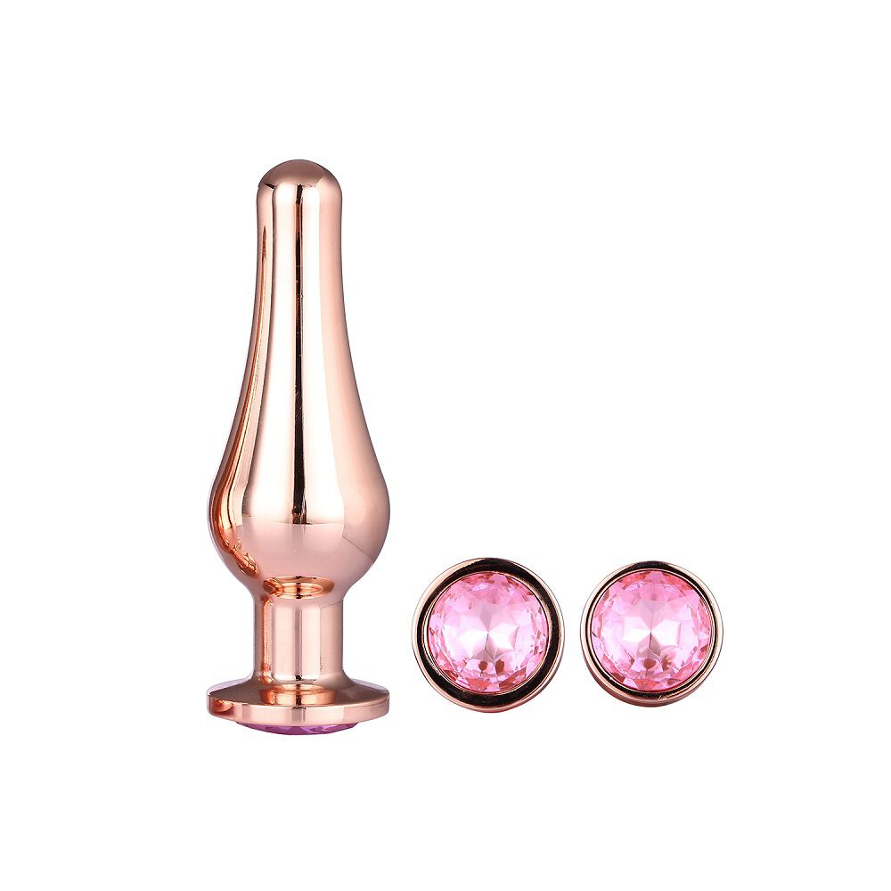 Dream Toys Gleaming Love Rose Gold Plug